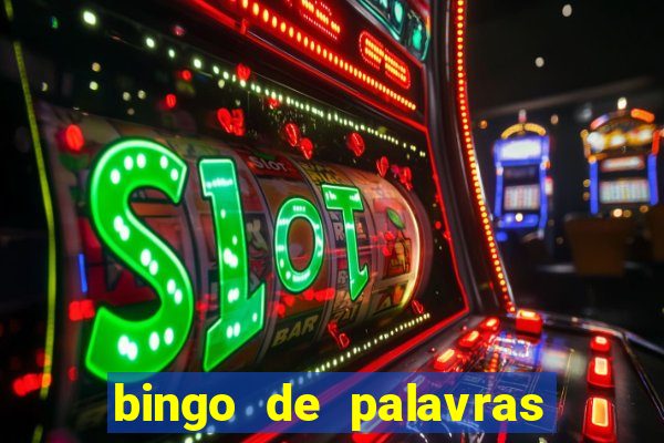 bingo de palavras cha de bebe